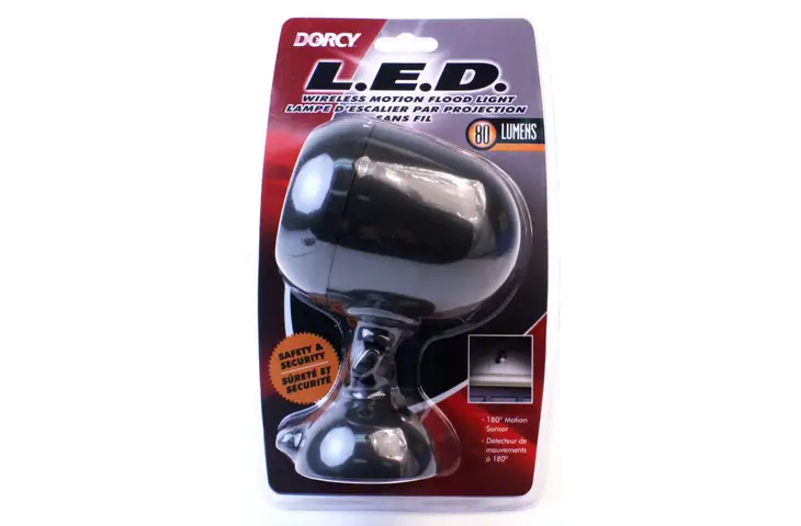 Dorcy Wireless Motion Sensor Floodlight w/ 80 Lumen LED - view 2